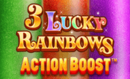 3 Lucky Rainbows: Action Boost Slot