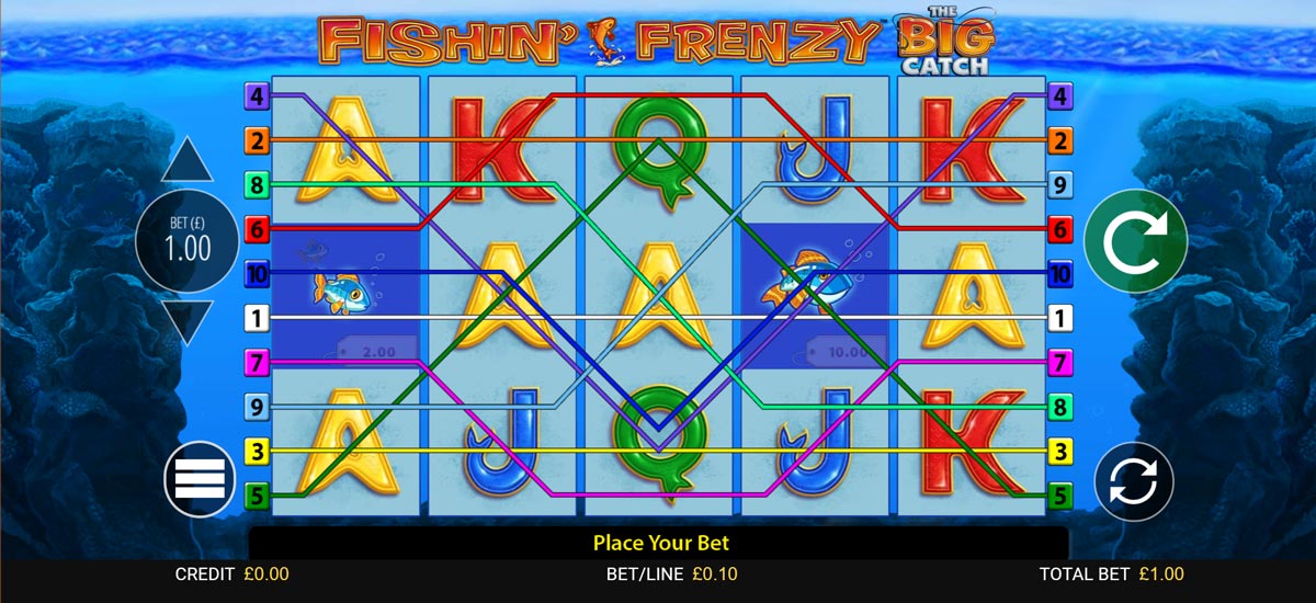 Fishin' Frenzy the Big Catch Slot